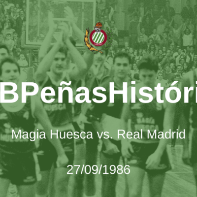 #CBPeñasHistórico | Magia Huesca – Real Madrid 1986