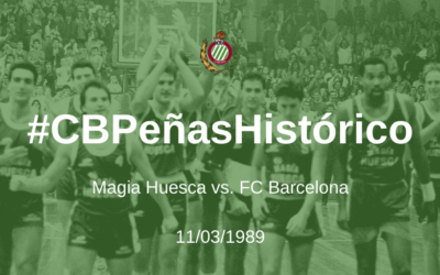 #CBPeñasHistórico | Magia Huesca – FC Barcelona 1989