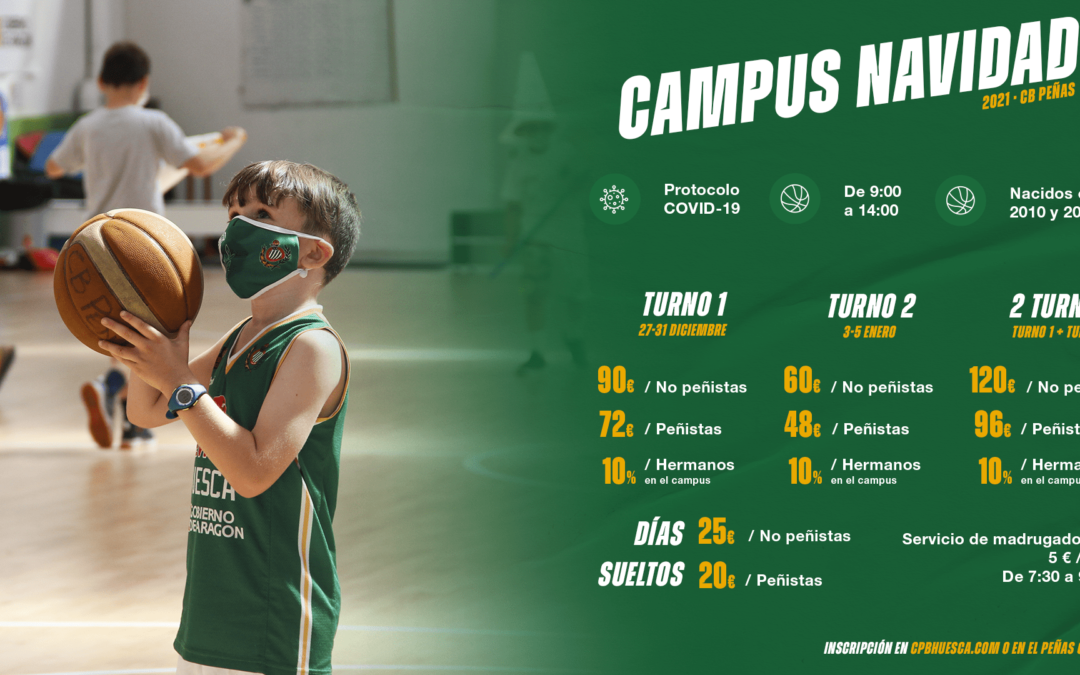 CANTERA | ¡Ven al Campus de Navidad de CB Peñas!