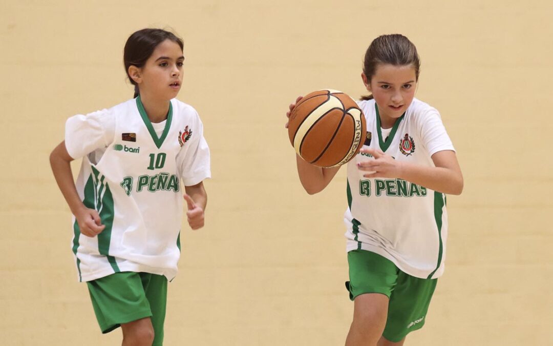 El mini-basket en la hoya de Huesca se suma a la fiesta