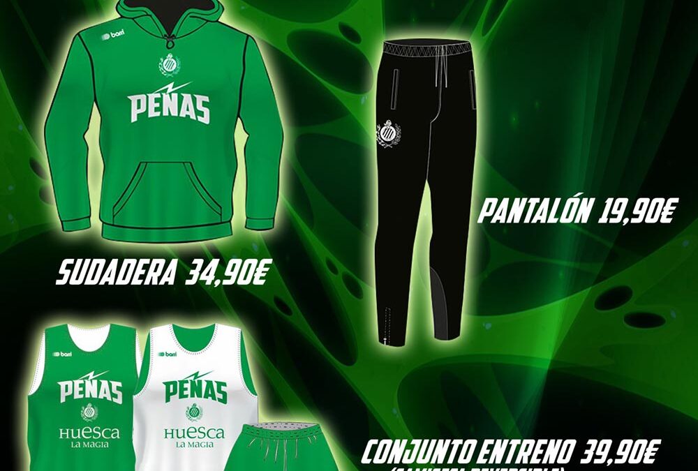 Oferta de chándal y ropa de entrenamiento para los equipos de cantera