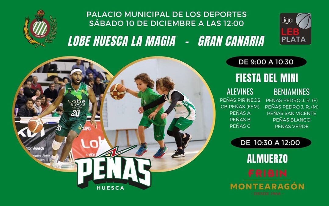 Los Minis jugarán en el Palacio el sábado 10 de diciembre