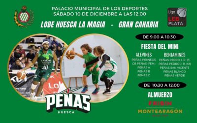 Los Minis jugarán en el Palacio el sábado 10 de diciembre