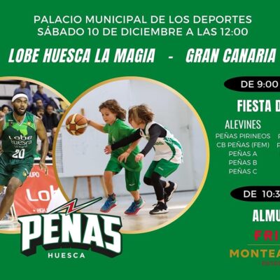 Los Minis jugarán en el Palacio el sábado 10 de diciembre