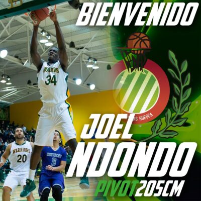 Joel Ndondo se incorpora al Lobe Huesca la Magia