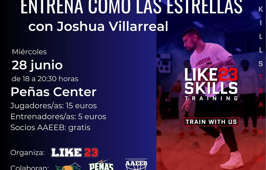 Joshua Villarreal, NBA Personal Trainer, dirigirá una sesión en Huesca