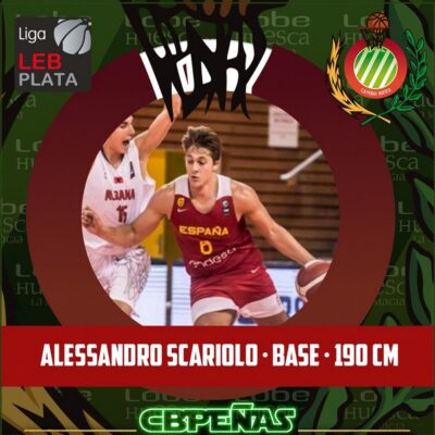 Alessandro Scariolo, nueva incorporación del Lobe Huesca La Magia para la temporada 23/24.