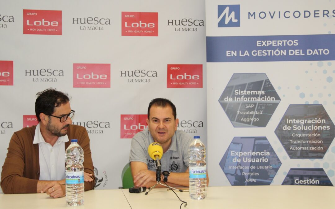 Rafa Sanz: “Queremos que la gente de Huesca se enganche al baloncesto”.
