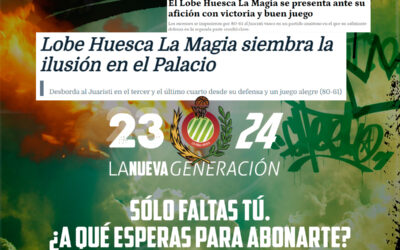 Saca tu abono y disfruta del primer partido de la temporada