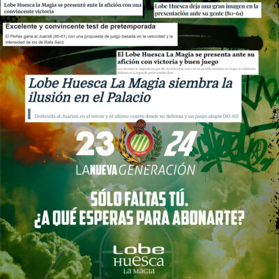 Saca tu abono y disfruta del primer partido de la temporada