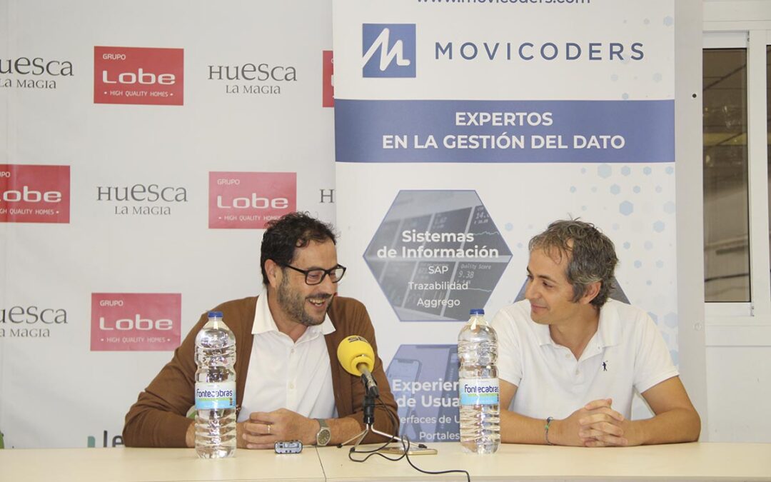 La empresa Movicoders, patrocinadora del CB Peñas.