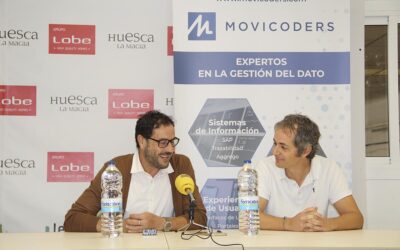 La empresa Movicoders, patrocinadora del CB Peñas.