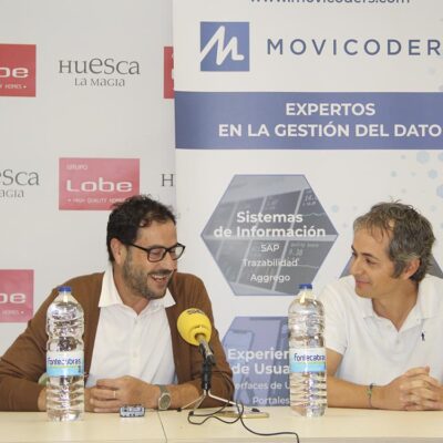 La empresa Movicoders, patrocinadora del CB Peñas.
