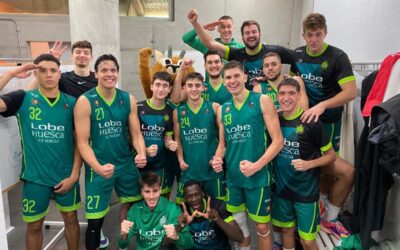 Doble victoria del Lobe Huesca la Magia (81-67) y el Peñas B (77-81).