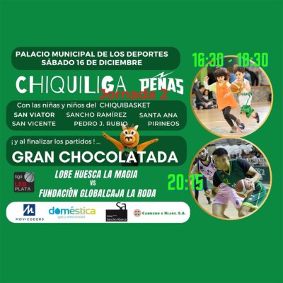 La Chiquiliga al Palacio en la previa de la Leb Plata