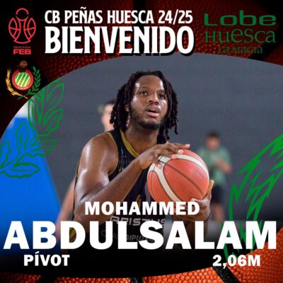 Mohammed Abdulsalam, poderío interior para Lobe Huesca la Magia