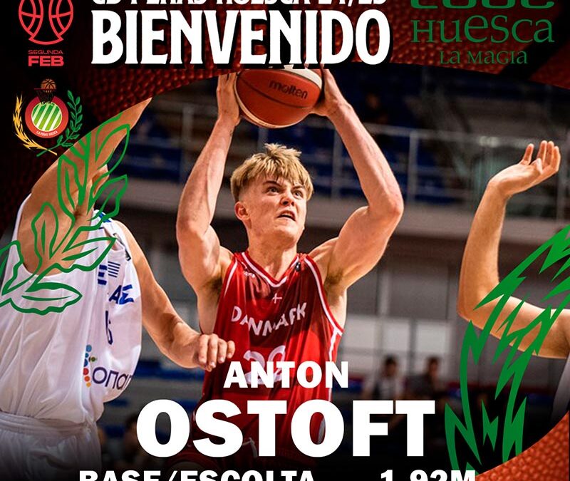 Anton Ostoft, apuesta de juventud para Lobe Huesca la Magia