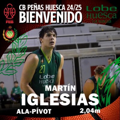 Martín Iglesias renueva por Lobe Huesca La Magia