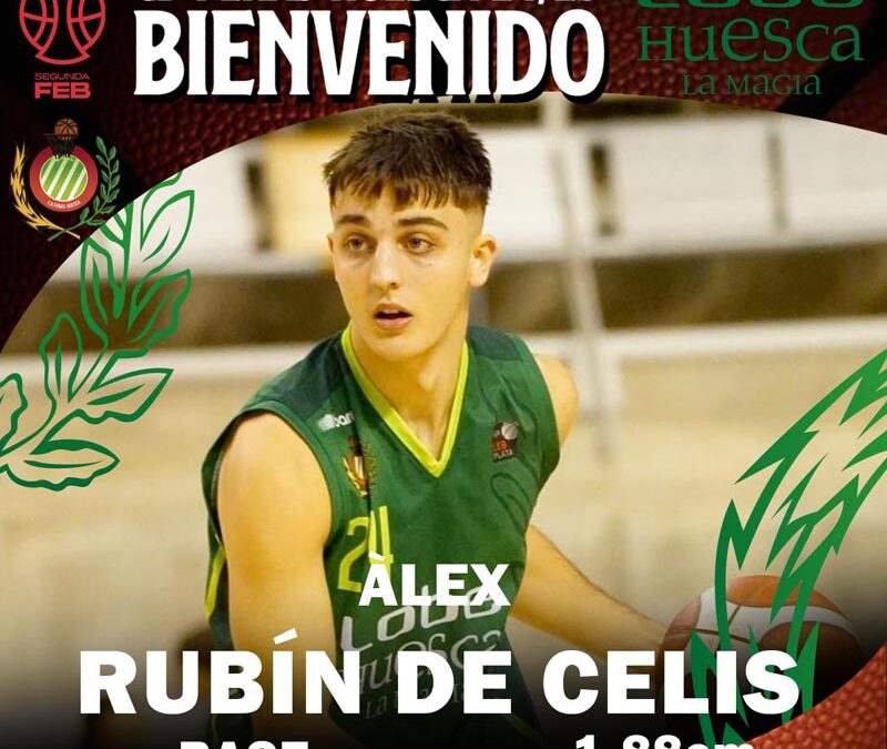 Álex Rubín de Celis jugará por tercera temporada en Lobe Huesca La Magia