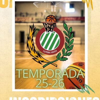 ¡Ya están abiertas las inscripciones de la Cantera del Club Baloncesto Peñas para la  temporada 25/26!
