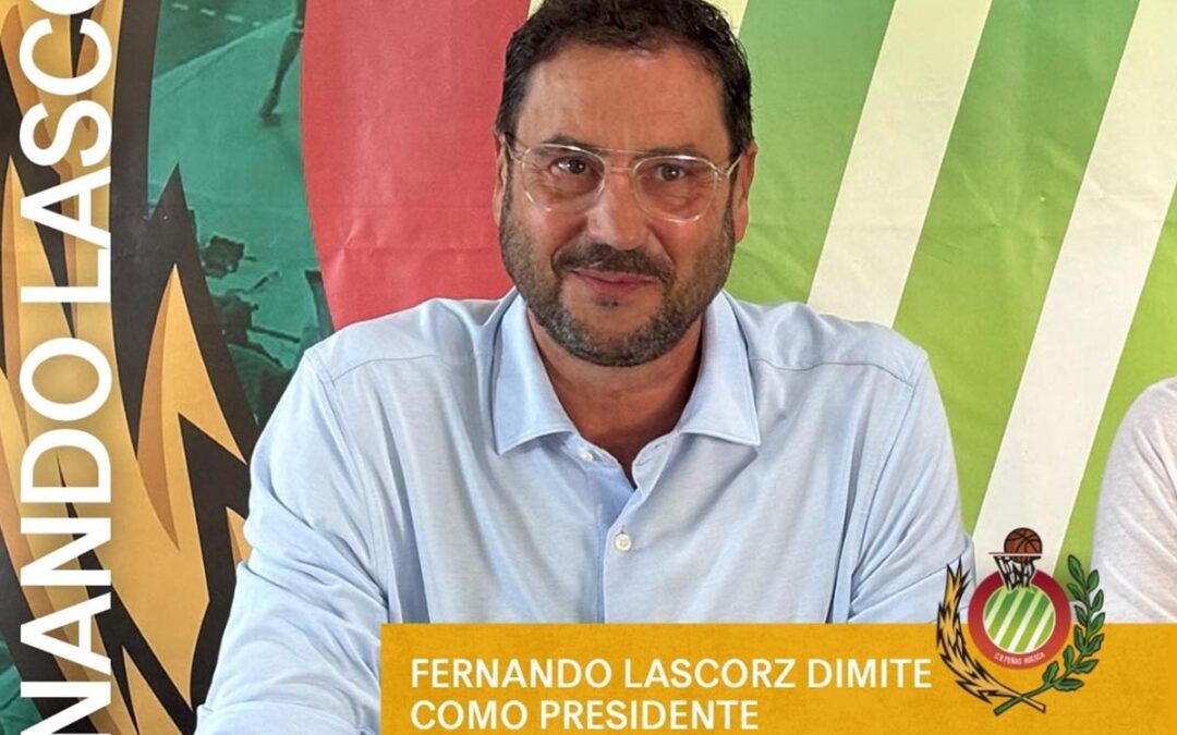 Fernando Lascorz dimite como presidente del Club Baloncesto Peñas