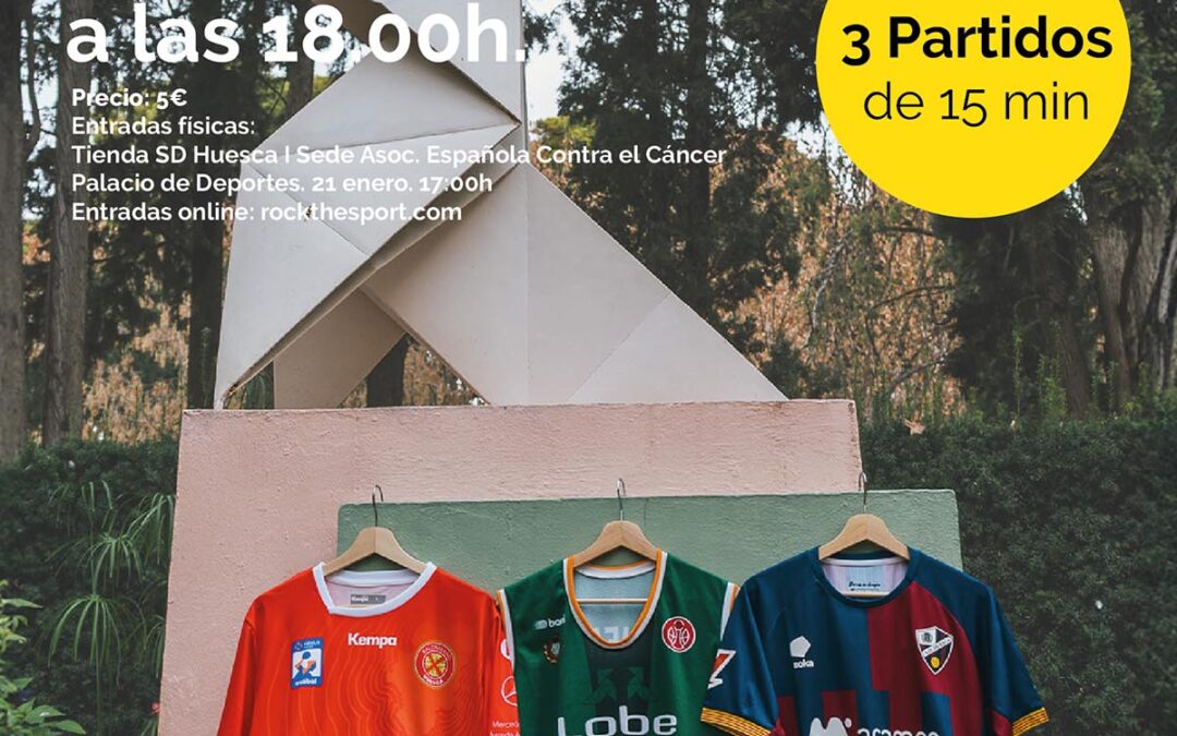 Jugando Contra el Cáncer, el evento deportivo de San Vicente en Huesca
