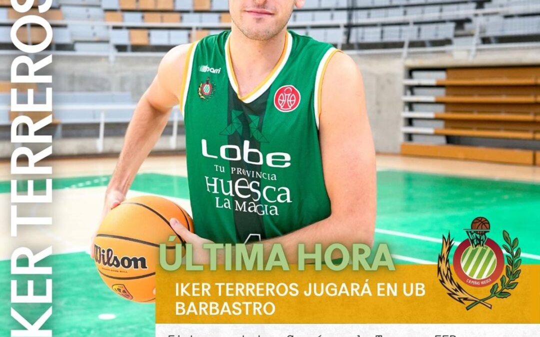 IKER TERREROS JUGARÁ EN UB BARBASTRO