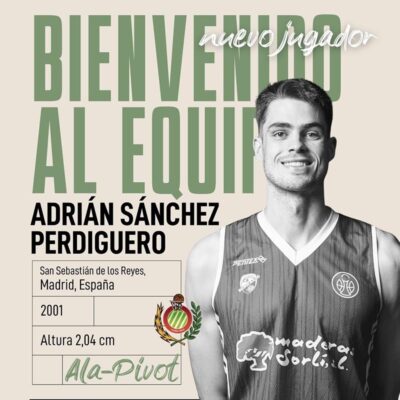 Adrián Sánchez Ficha por CB Peñas