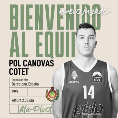 Pol Canovas ficha por CB Peñas