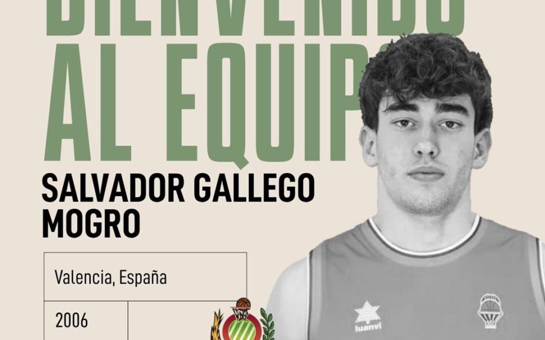 Salva Gallego ficha por CB Peñas