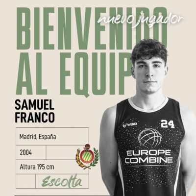 Samu Franco ficha por CB Peñas
