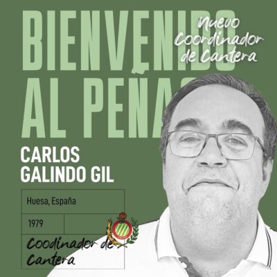Carlos Galindo Gil – Nuevo Coordinador de Cantera del CB Peñas